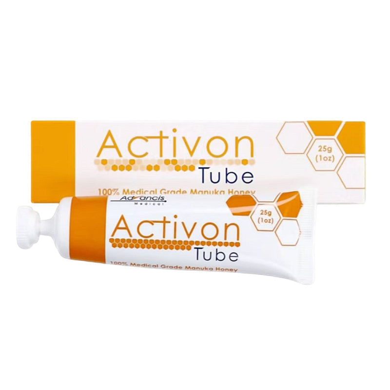 Activon Tube 100% Medical Grade Manuka Honey 25g for pet wound care and healing