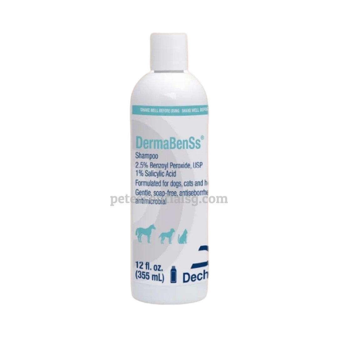 DermaBenSs antimicrobial shampoo for dogs, cats & horses — gentle, soap-free, 12 fl. oz.