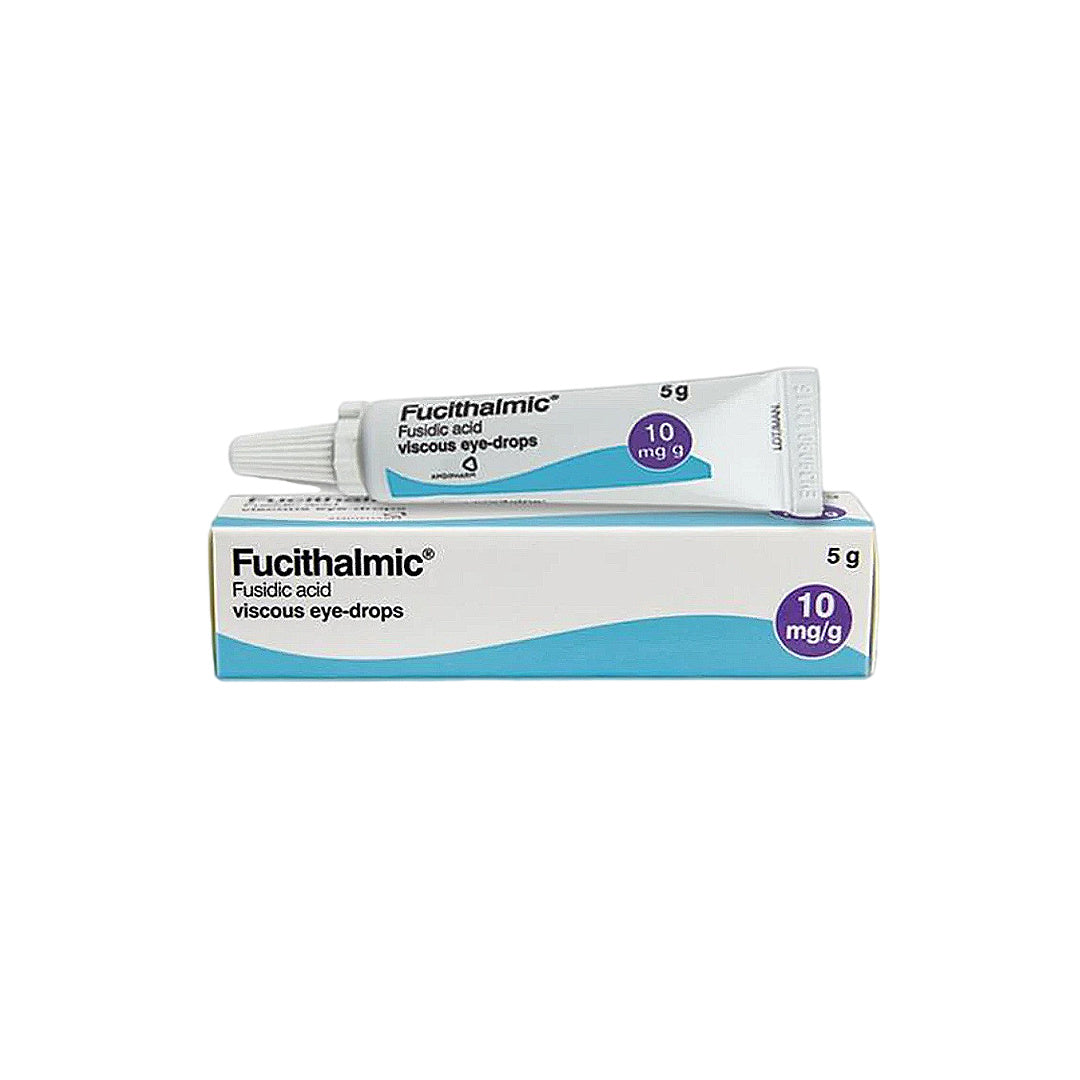 Fucithalmic fusidic acid viscous eye drops 5g tube and box, pet eye care medicine for dogs and cats