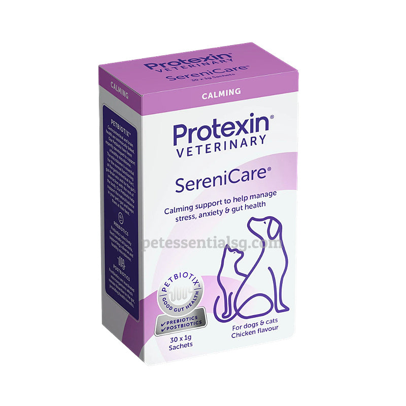 Protexin Veterinary SereniCare calming support for dogs & cats, chicken flavour, 30 sachets