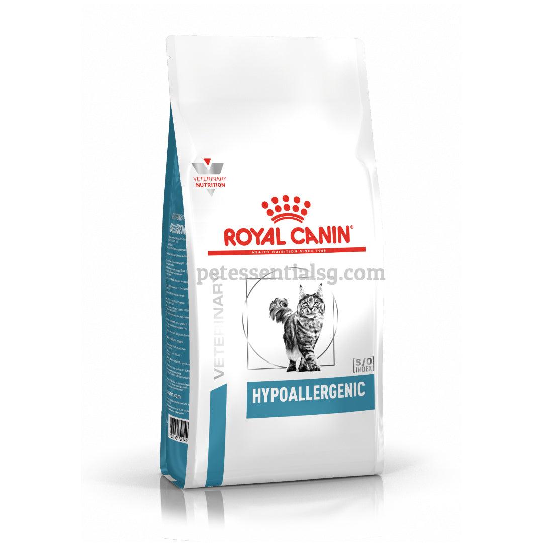 Royal Canin Hypoallergenic cat food for sensitive stomachs, veterinary nutrition formula